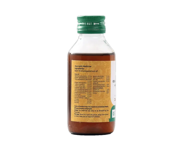 VAIDYARATHNAM Kshara Tail - Vaidyaratnam - 100Ml