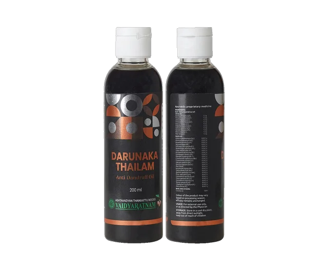 VAIDYARATHNAM Darunaka Tail - Vaidyaratnam - 200Ml