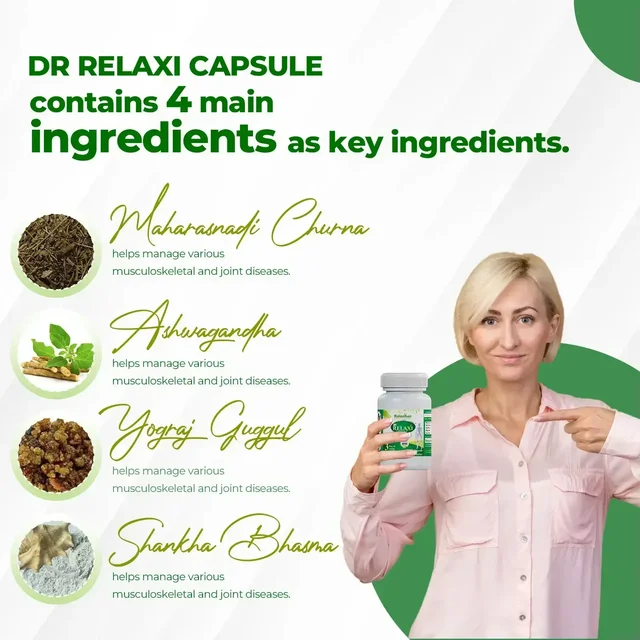RAJASTHAN HERBALS Dr. Relaxi Capsule - Rajasthan - 40 Capsules