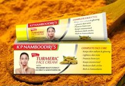 K.P.NAMBOORDIRI Turmeric Cream - K.P.Namboodiri's - 25gm