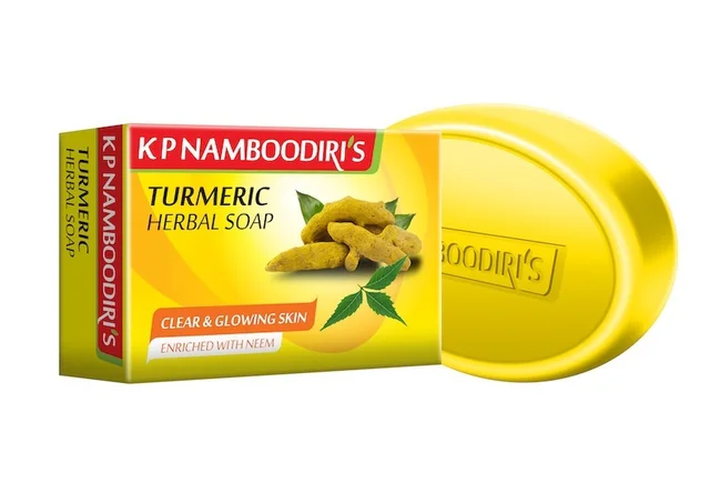 K.P.NAMBOORDIRI Turmeric Sandal Soap - K.P.Namboordiri - 75gm