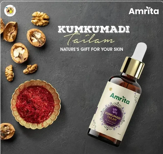AMRITA HERBOCEUTICAL Kumkumadi Tailam - Amrita Herbo - 30Ml
