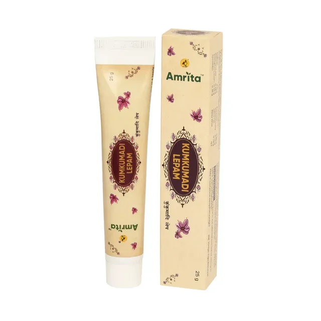 AMRITA DRUGS Kumkumadhi Lepam - Amrita - 25Gm