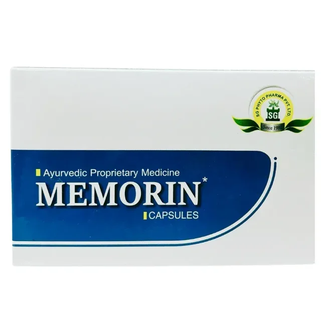 PHYTO MARKETING PVT. Memorin Capsule - Phyto - 30 Capsules