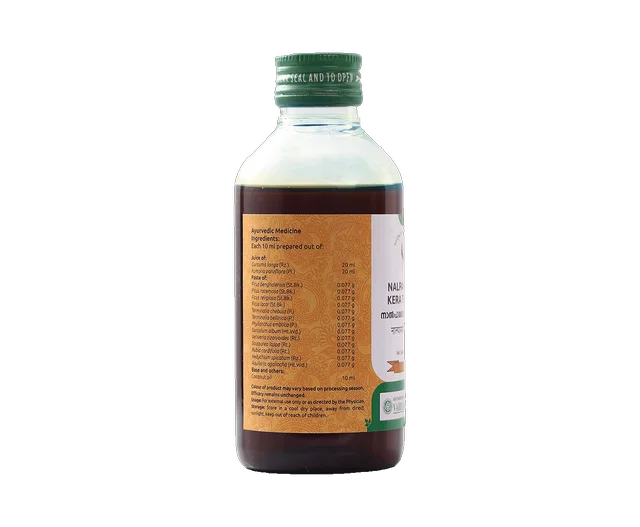 VAIDYARATHNAM Nalpamaradi Kera Tail - Vaidyaratnam - 200Ml