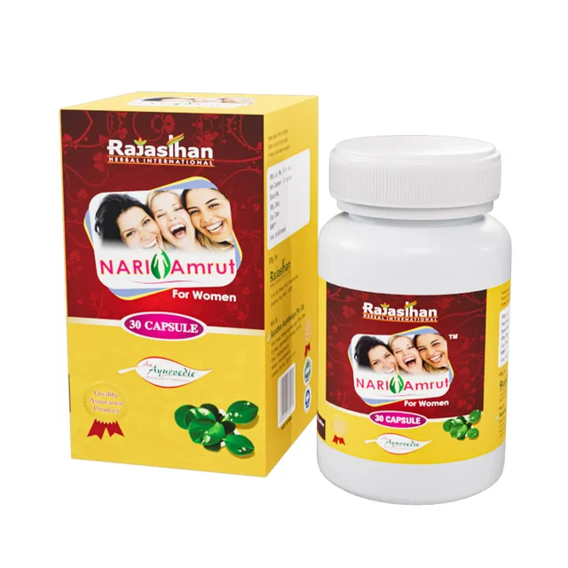 RAJASTHAN HERBALS Nari Amrut Capsule - Rajasthan - 30 Capsules