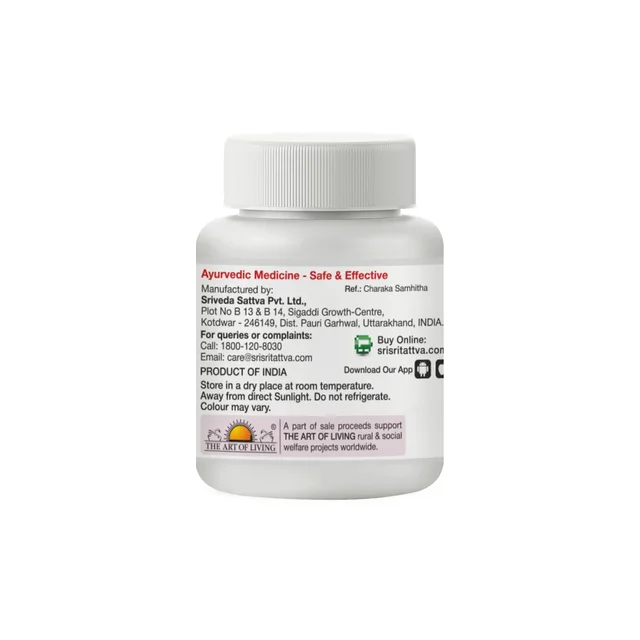 SRI SRI AYURVEDA Navayasa Lauha 250Mg - Sri Sri - 30 Tablets