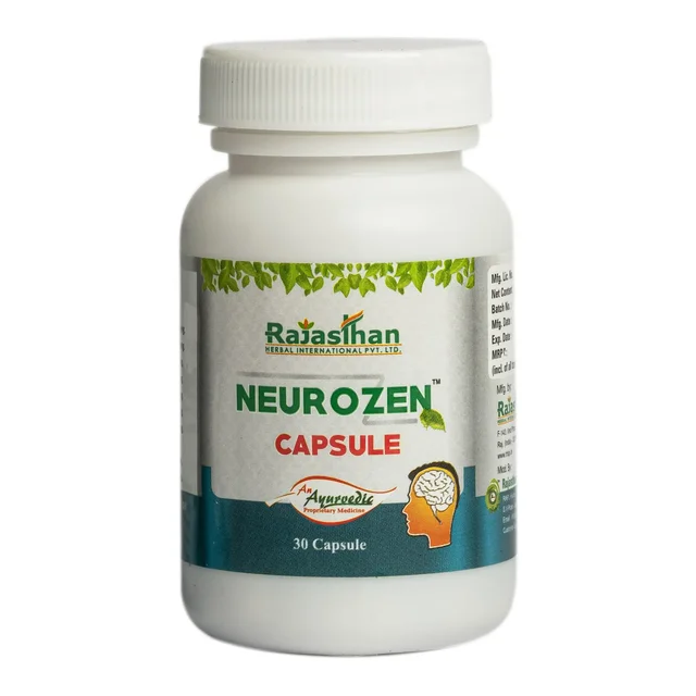 RAJASTHAN HERBALS Neurozen Capsule - Rajasthan - 30 Capsules