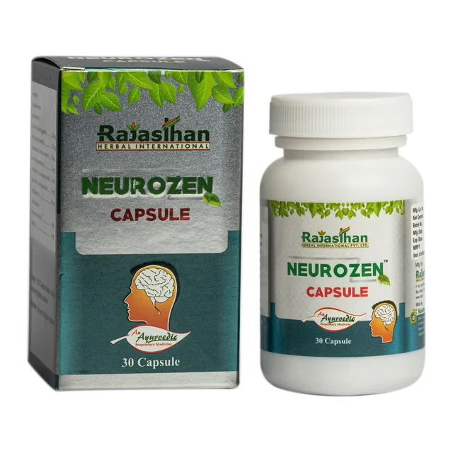 RAJASTHAN HERBALS Neurozen Capsule - Rajasthan - 30 Capsules