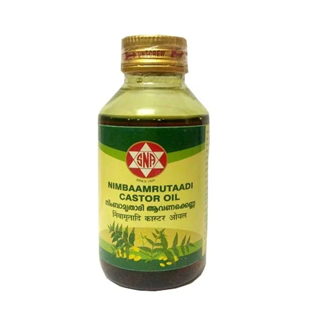 SNA OUSHADHASALA PVT Nimbaamrutaadi Castor Oil - Sna - 100Ml