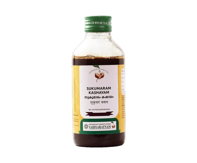 VAIDYARATHNAM Sukumaram Kashayam - Vaidyaratnam - 200Ml