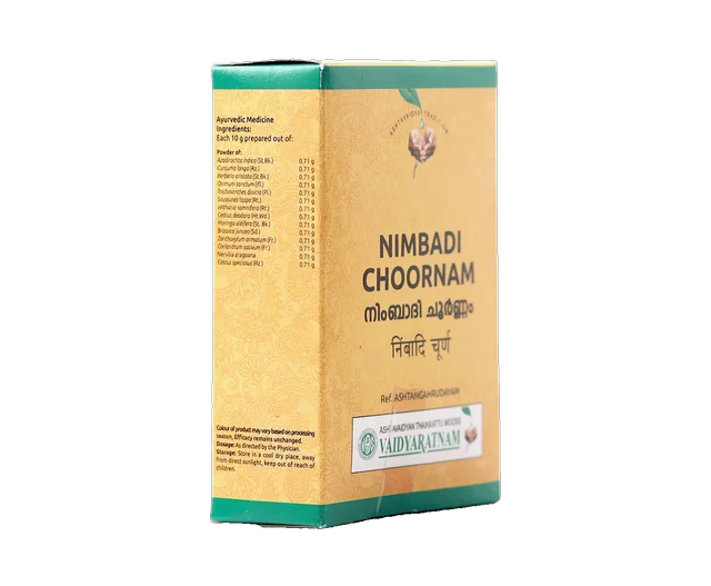 VAIDYARATHNAM Nimbadi Choornam - Vaidyaratnam - 50Gm