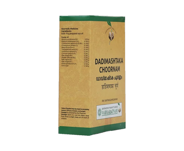 VAIDYARATHNAM Dadimashtakam Churna - Vaidyaratnam - 50Gm