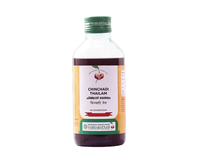 VAIDYARATHNAM Chinchadi Thailam - Vaidyaratnam - 200ml