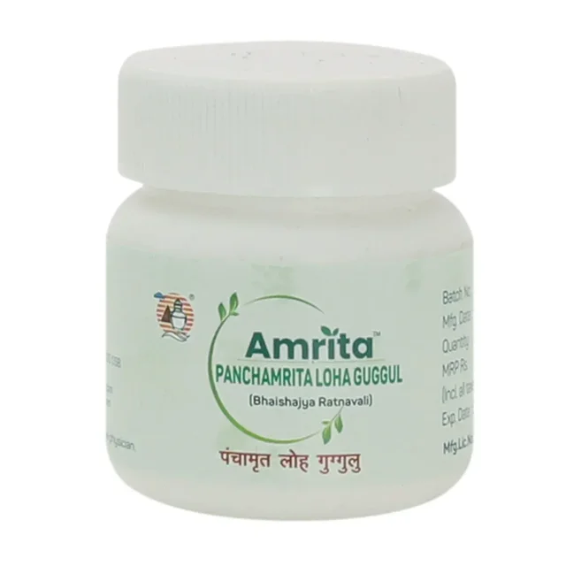AMRITA DRUGS Panchamrita Loha Guggul - Amrita - 60 Tablet