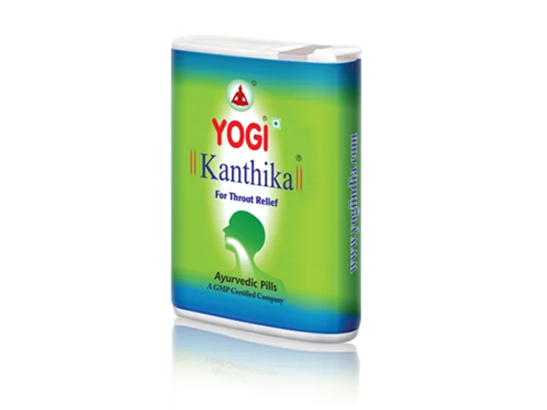 YOGI AYURVEDIC PRODUCT Kanthika Throat Relief Pills - Yogi - 140 Tablets