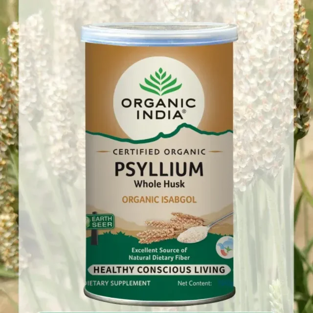ORGANIC INDIA Psylium Husk - Organic - 100g