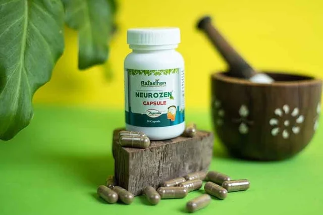 RAJASTHAN HERBALS Neurozen Capsule - Rajasthan - 30 Capsules