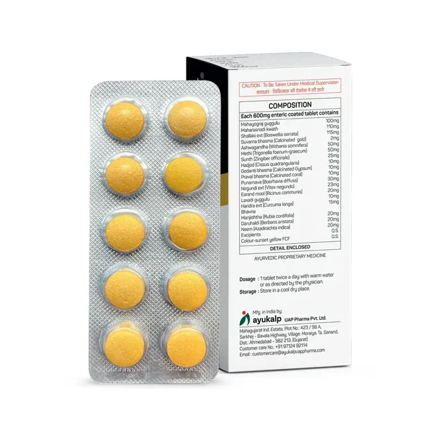 AYUKALPA UAP PHARMA Rheumarx Gsr Tablet - Ayukalp - 30Tablet