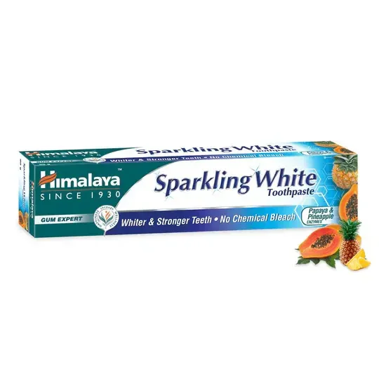 HIMALAYA PHARMACY Sparkling White Toothpaste - Himalaya - 80g