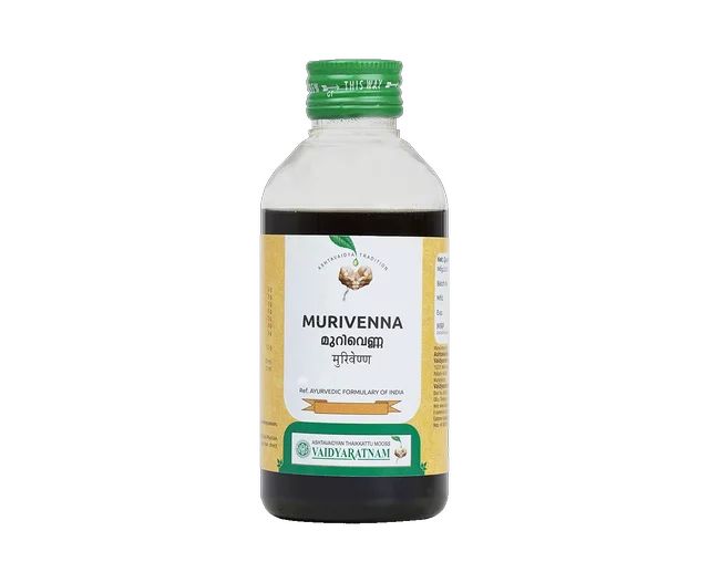 VAIDYARATHNAM Murivenna Oil - Vaidyaratnam - 200Ml