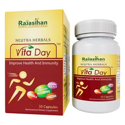 RAJASTHAN HERBALS Vita Day Capsule - Rajasthan - 60 Capsules