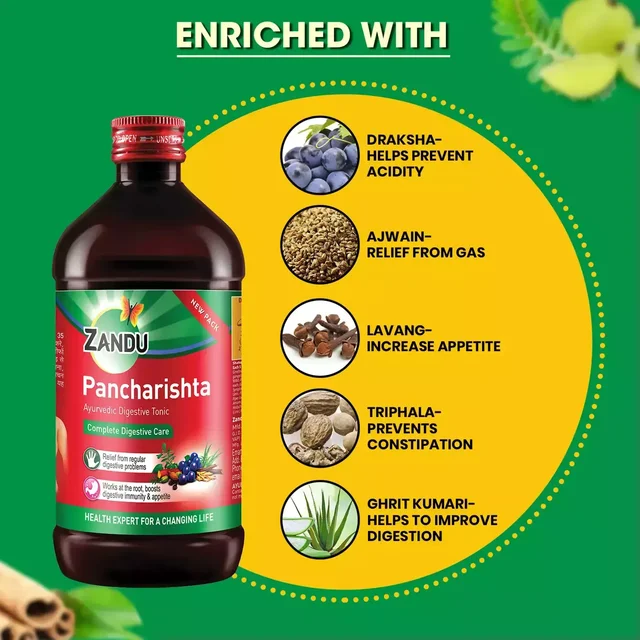 ZANDU PHARMACEUTICAL Pancharishta - Zandu - 200Ml