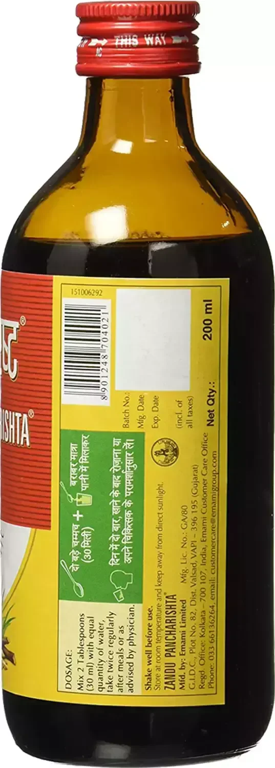ZANDU PHARMACEUTICAL Pancharishta - Zandu - 200Ml