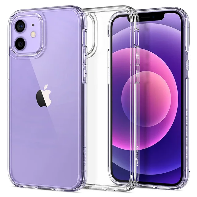 iPhone 14 Cover | Spigen Original Ultra Hybrid Transparent Mobile Cover For iPhone 14 Clear