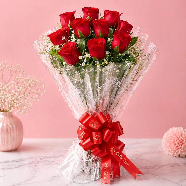 My Gifts Tree Red Rose Bouquet