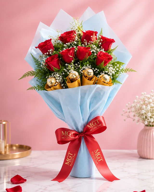My Gifts Tree Astonishing Rose Bouquet