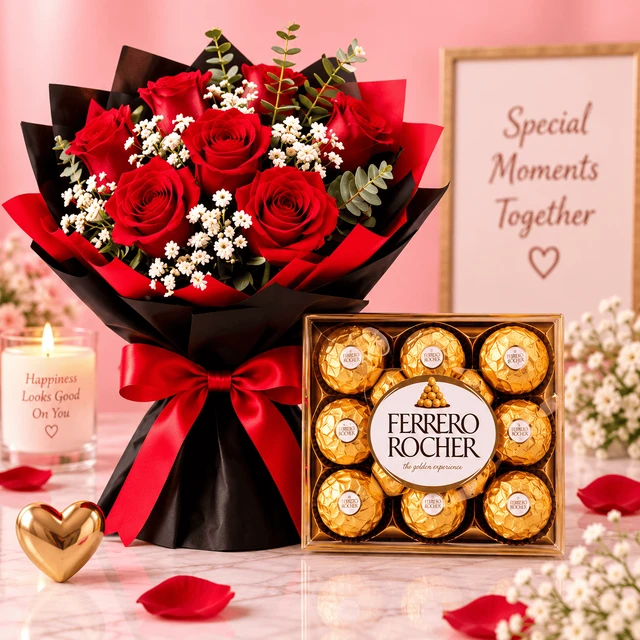 Chocolate & Flower