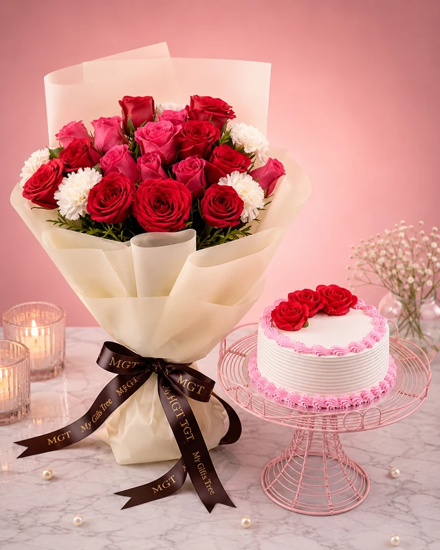 My Gifts Tree Floral Magic Divine Combo - 500 GM