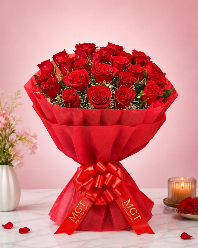 My Gifts Tree 20 Red Rose Bouquet
