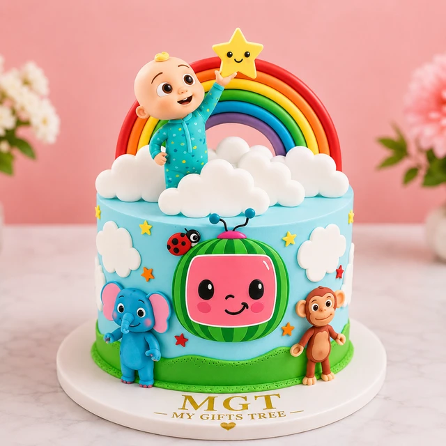 My Gifts Tree Cheery Cocomelon Cake - 1.5 KG