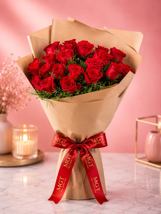 My Gifts Tree Wonderful Combination - Premium Flower Bouquet
