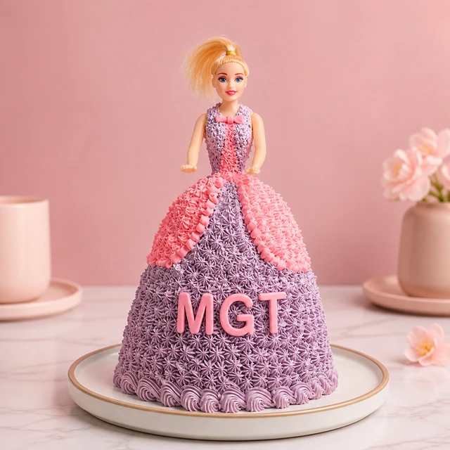 Barbie Doll Cake