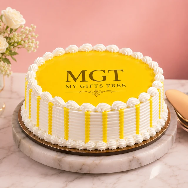 My Gifts Tree Butterscotch Cake with Love 1 KG - 1 KG
