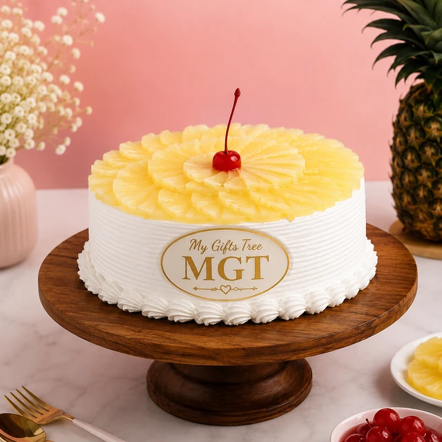 My Gifts Tree Creamy Pineapple Cake 1.5 Kg - 1.5 Kg