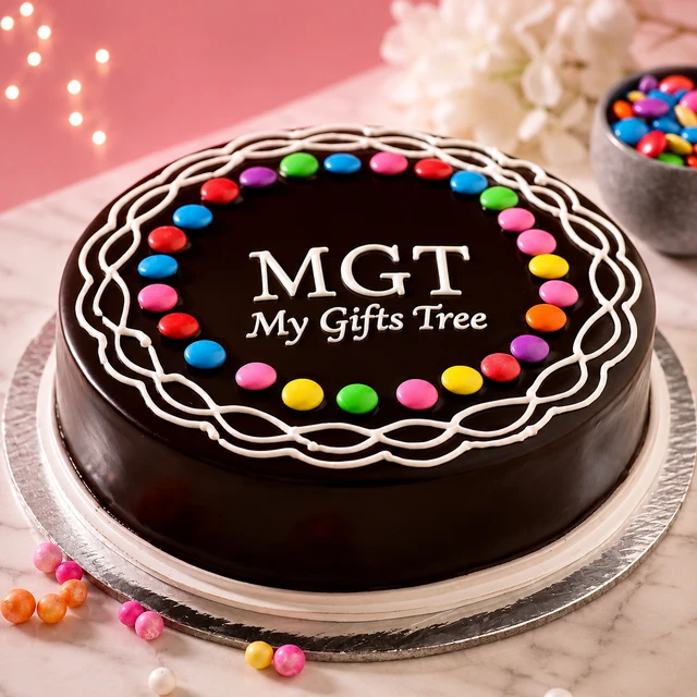 My Gifts Tree Gems Decorated Cake 2 KG - 2 KG