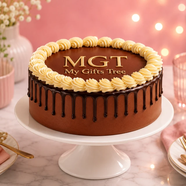 My Gifts Tree Butter Cream Chocolate Dripping Cake 2 Kg - 2 Kg