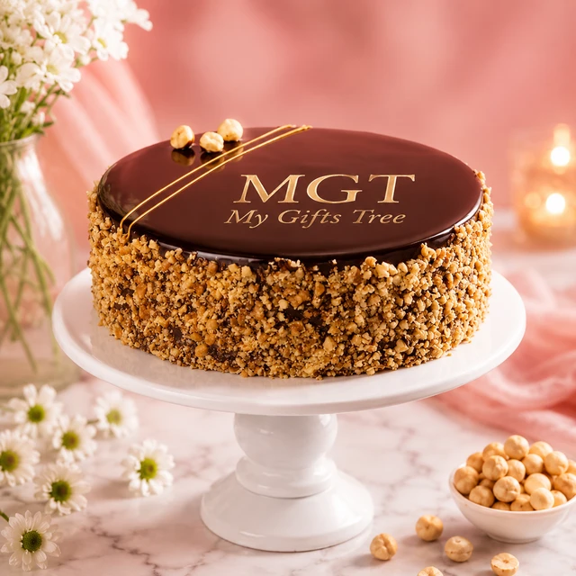 My Gifts Tree Hazelnut Crunchi Chocolate Cake 1 Kg - 1 Kg