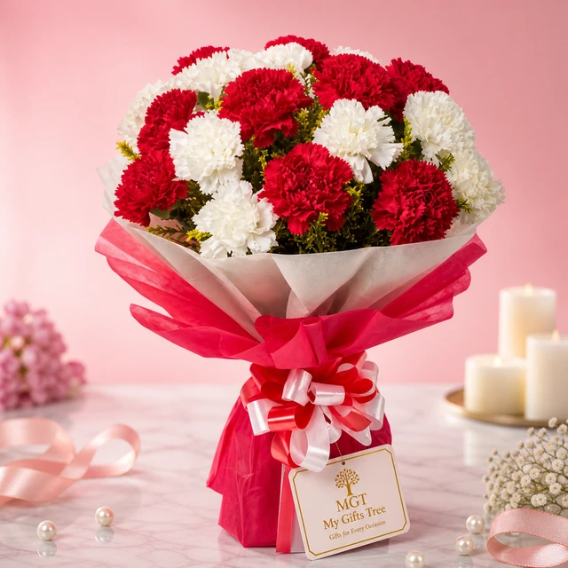 My Gifts Tree Romantic Bouquet of Carnation