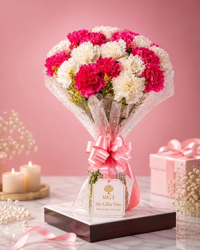 My Gifts Tree Magnificient Carnation - Premium Carnation Bouquet