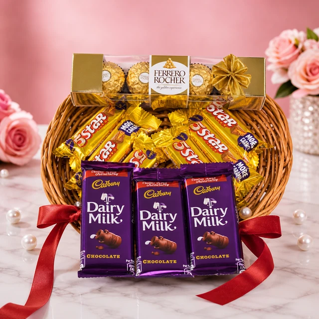 My Gifts Tree Romantic Gift Basket Arrangement