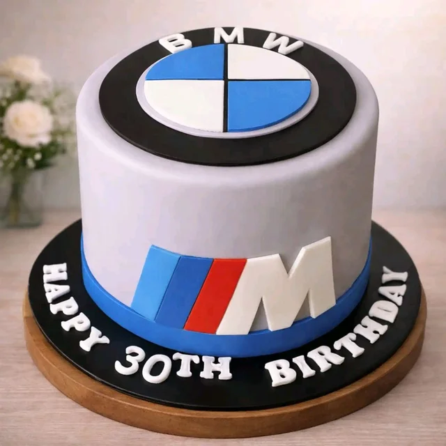 My Gifts Tree Bmw Logo Theme Birthday Cake