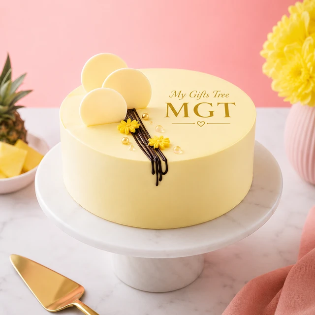 My Gifts Tree Sunshine Pineapple Cake 500 GM - 500 GM