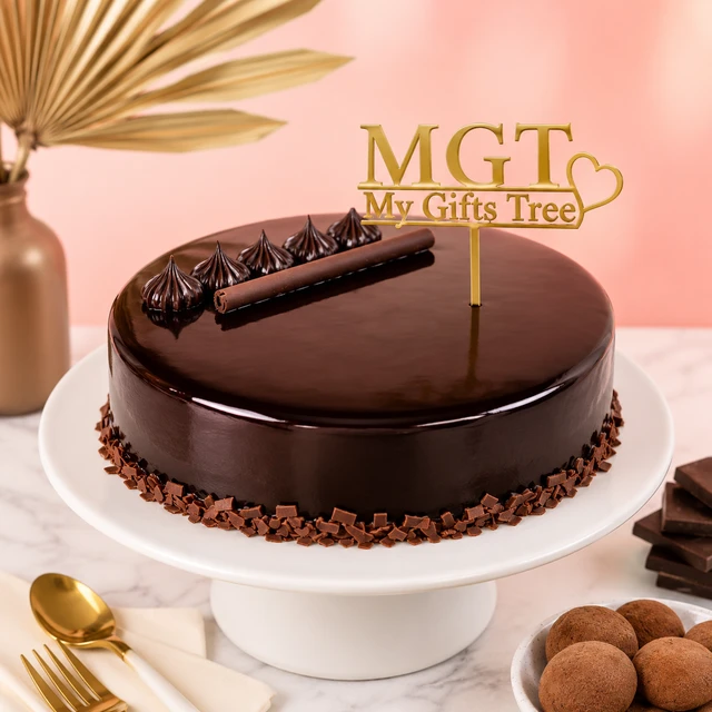 My Gifts Tree Truffle Birthday Cake 1 Kg - 1 Kg