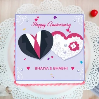 My Gifts Tree Anniversary Poster Cake 2 KG - 2 KG