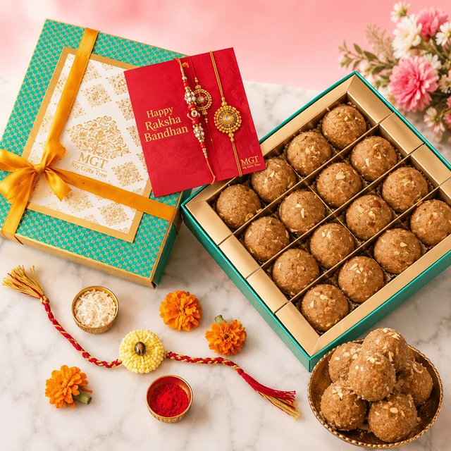 My Gifts Tree Authentic Panjeeri Laddoo Gift Hamper